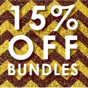 Bundle 2 or more for 15% off!!